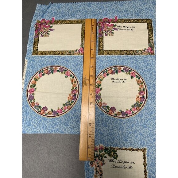 Elegant Quilt Labels Fabric Panel By Susan M. Kilbey E. E. Schenck Co Home Decor - Picture 16 of 16